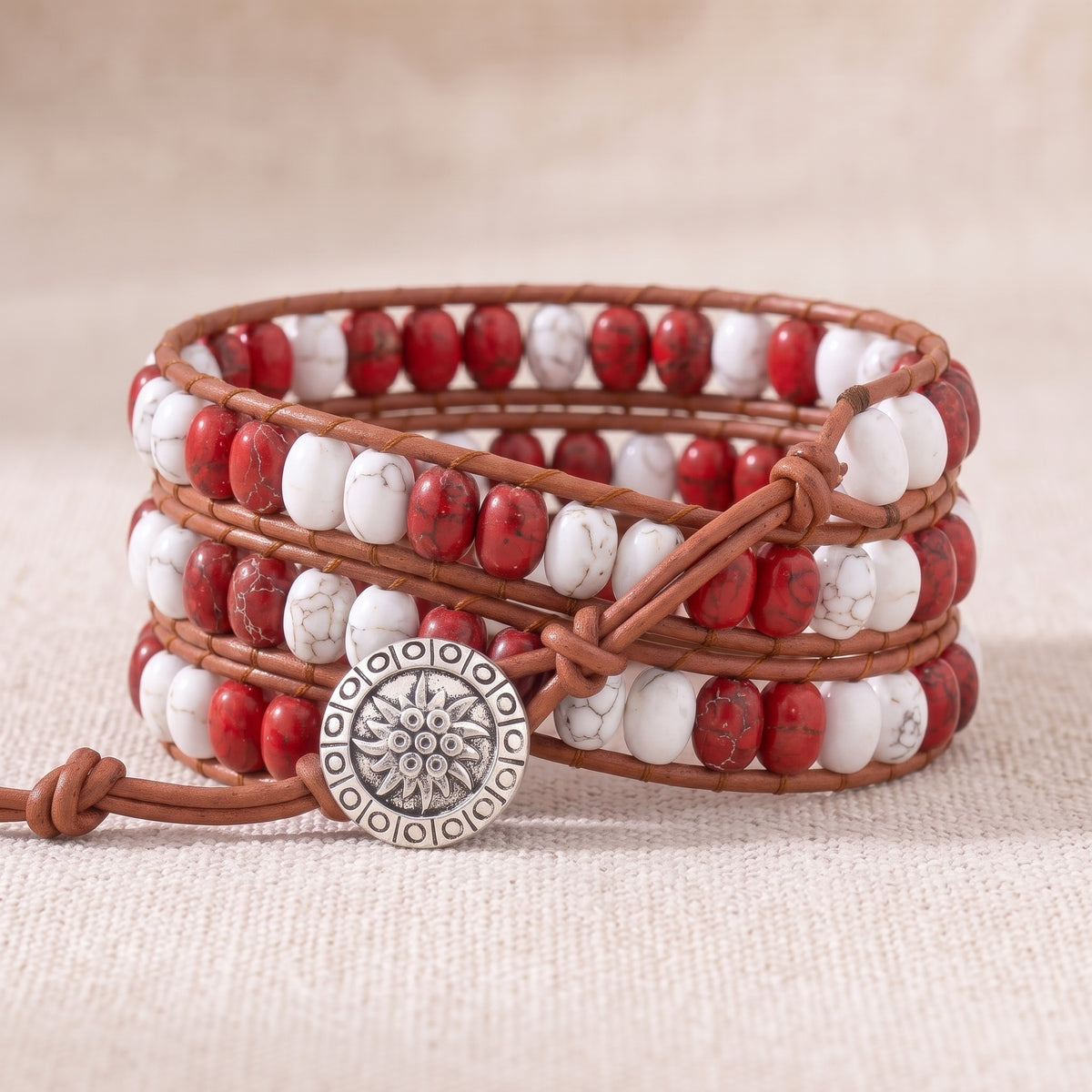 Pulseira de Contas Sakura do Japão