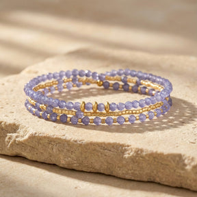 Pulseira/Colar Multi-Estilo Lilac Glow