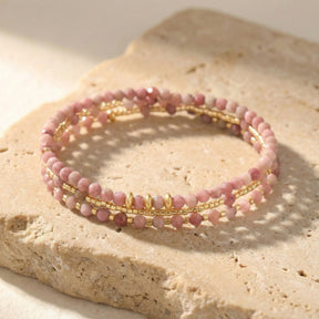 Pulseira/Colar Multi-Estilo Sunset Blush