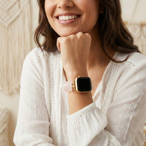 Pulseira Elástica de Quartzo Loving para Apple Watch