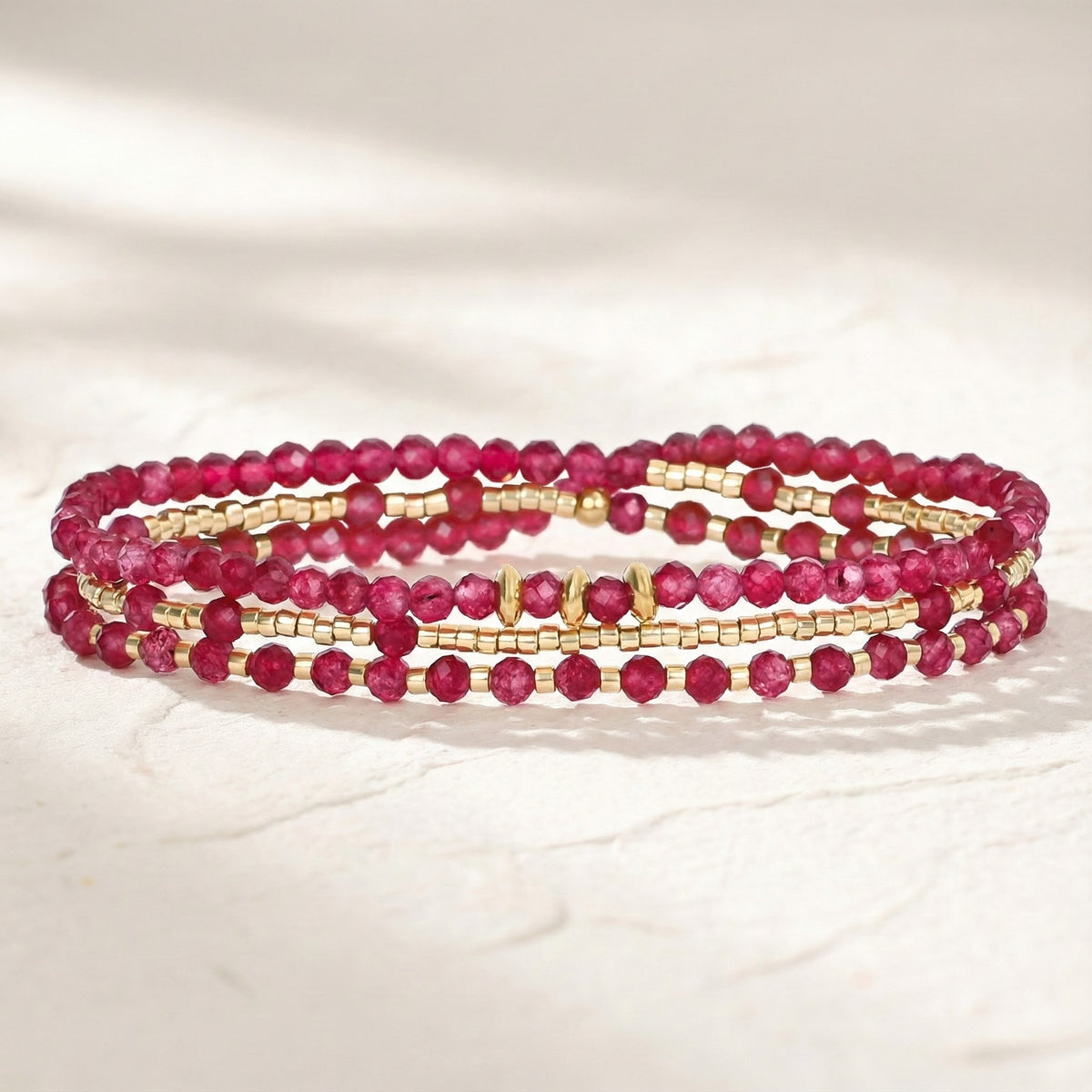 Pulseira/Colar Multi-Estilo Crimson Dream