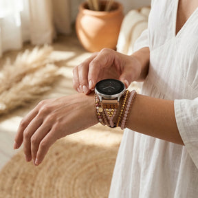 Pulseira Golden Rose Quartz para Samsung Galaxy Watch