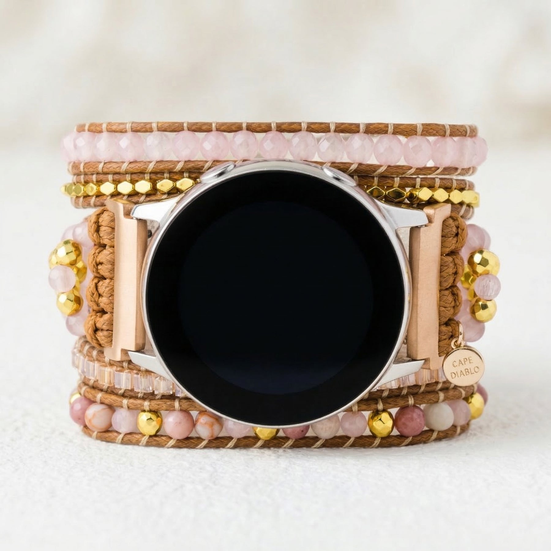 Pulseira Golden Rose Quartz para Samsung Galaxy Watch