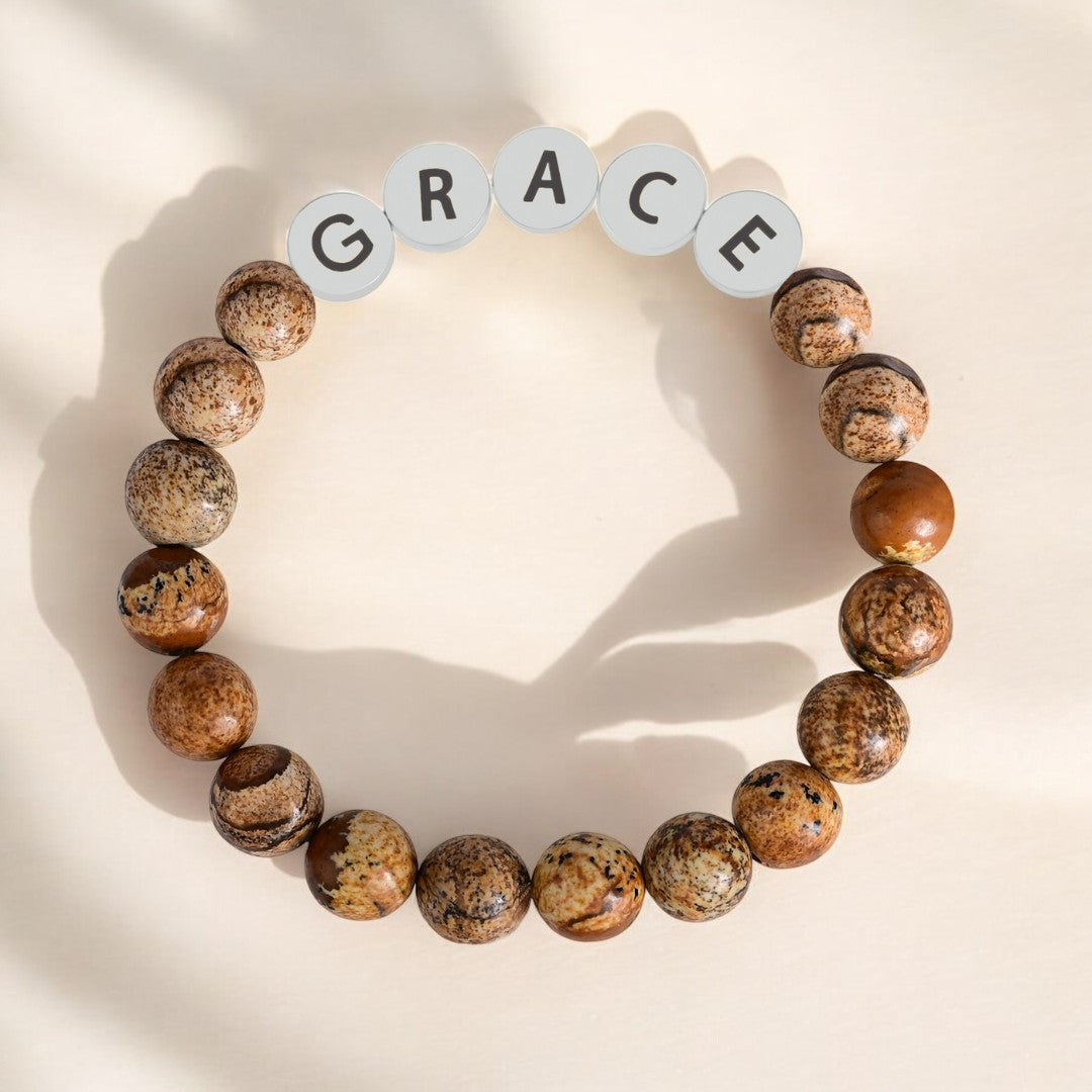 Pulseira de proteção do amor amazonita