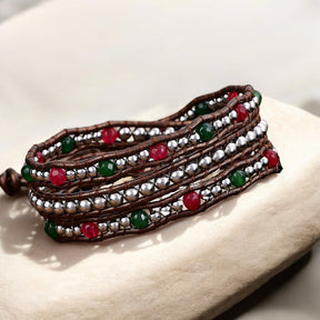 Pulseira de Natal Envolvente Maravilha de Inverno