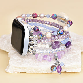 Correia Apple Watch Stretch Lilac Shoreline