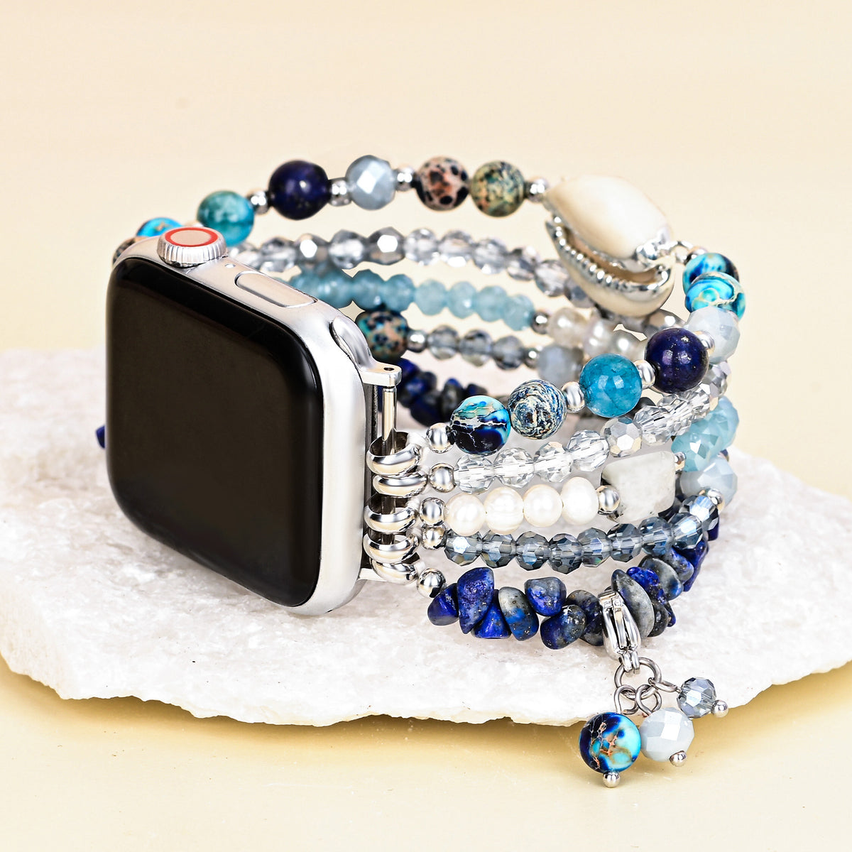 Pulseira Seabreeze Shell Stretch para Apple Watch