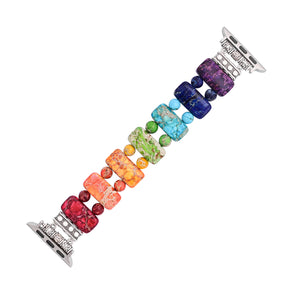 Pulseira Sacred Chakra Stretch para Apple Watch