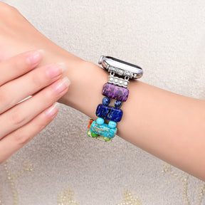 Pulseira Sacred Chakra Stretch para Apple Watch