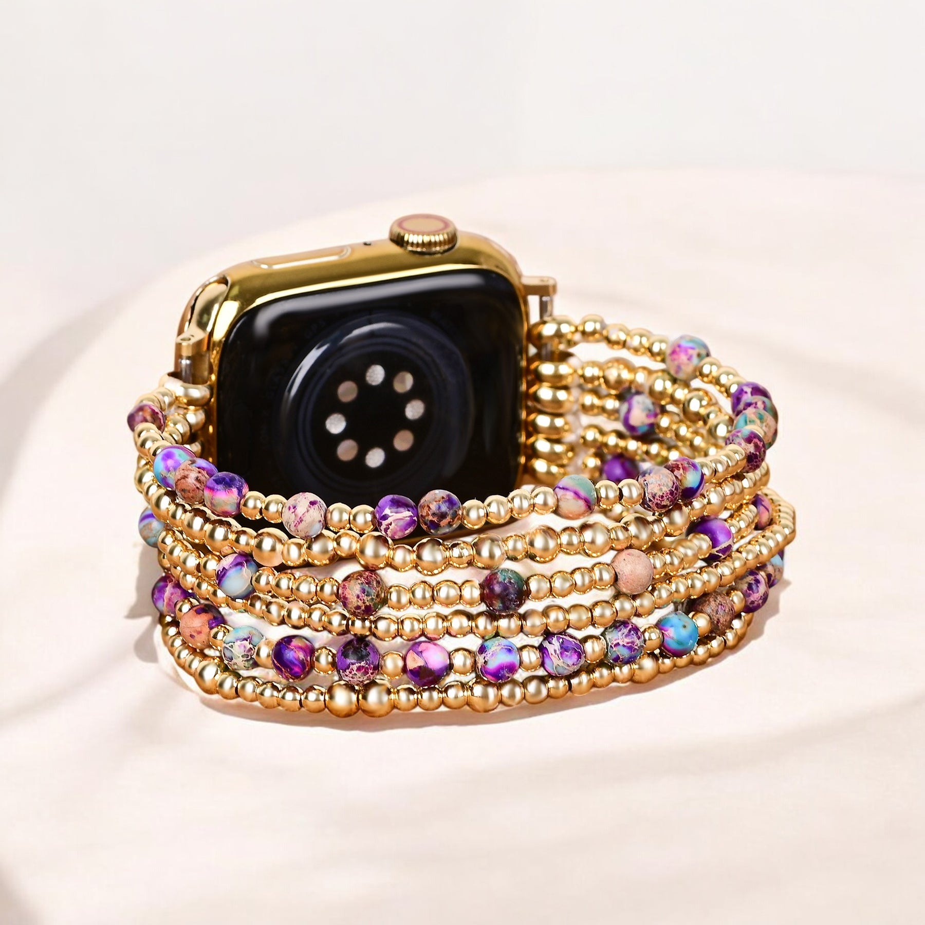 Pulseira Apple Watch Intense Jasper Glimmer Stretch
