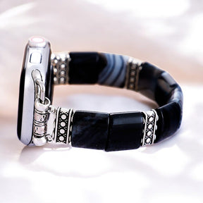 Pulseira Jade Glimmer Stretch para Apple Watch