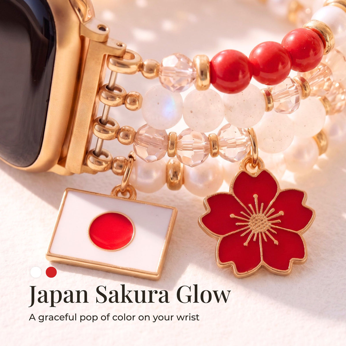 Pulseira elástica Japan Sakura Bloom para Apple Watch