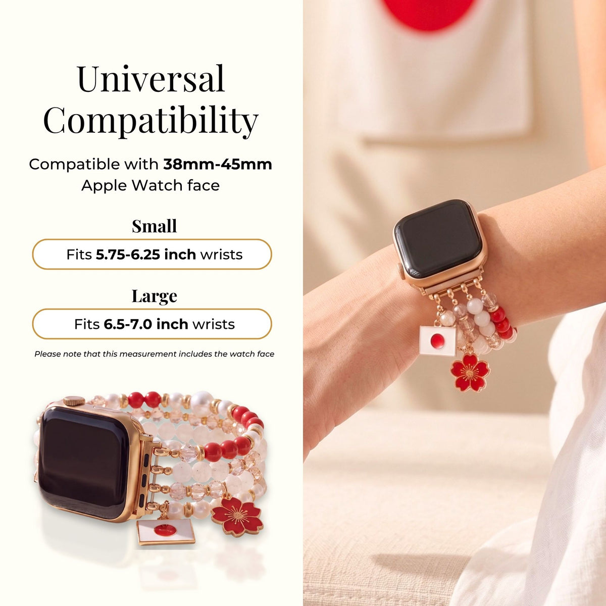 Pulseira elástica Japan Sakura Bloom para Apple Watch