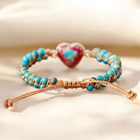Pulseira de Amizade Coração de Paixão
