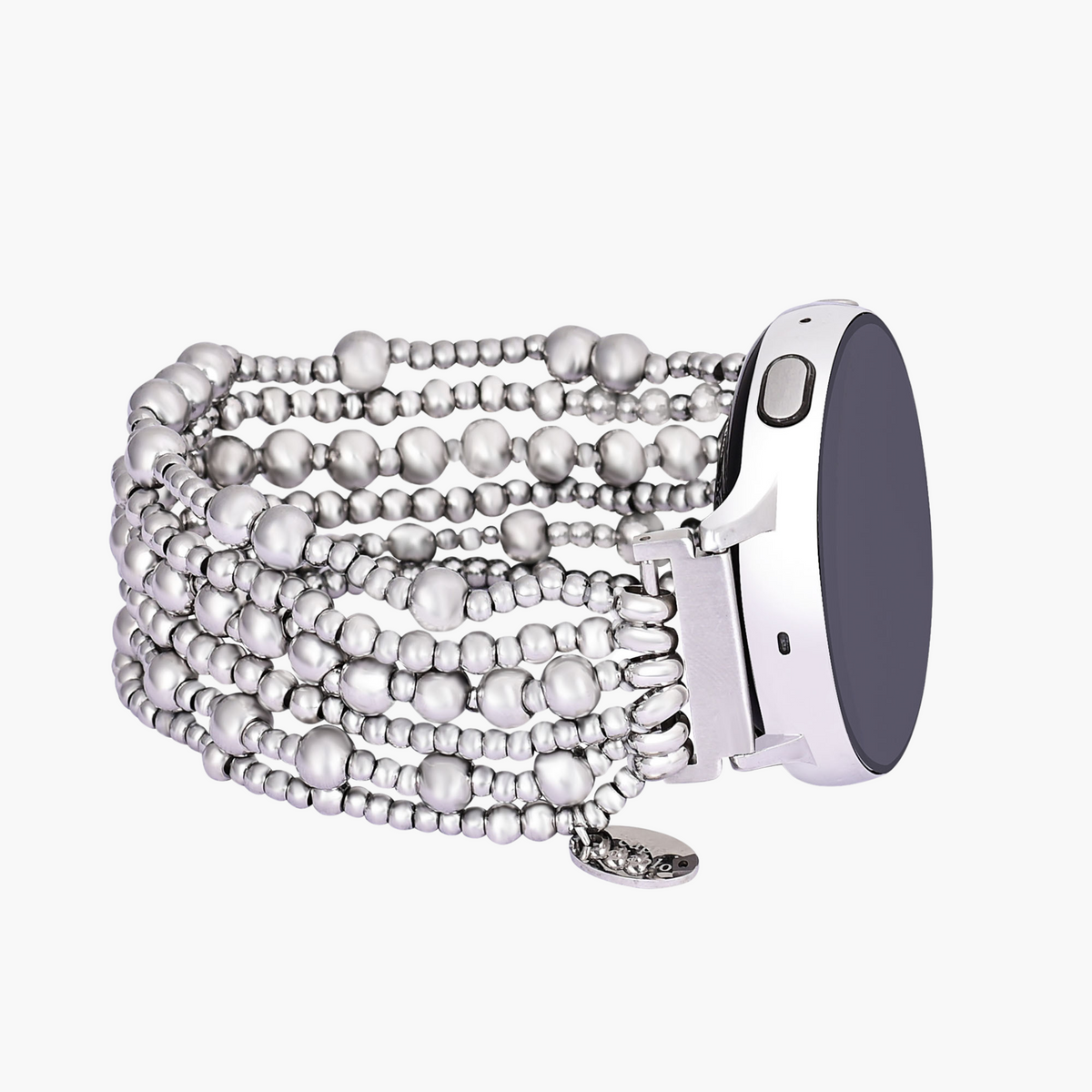 Pulseira Platinum Demure Stretch para Apple Watch