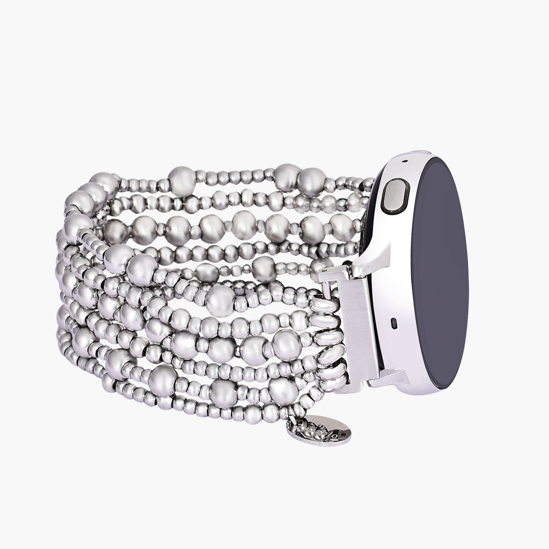 Pulseira Platinum Demure Stretch para Apple Watch