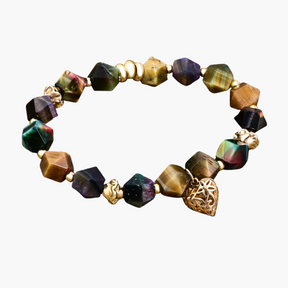 Pulseira de Amuleto de Amor de Pedra da Lua