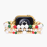 Correia Elástica Christmas Starlight para Apple Watch
