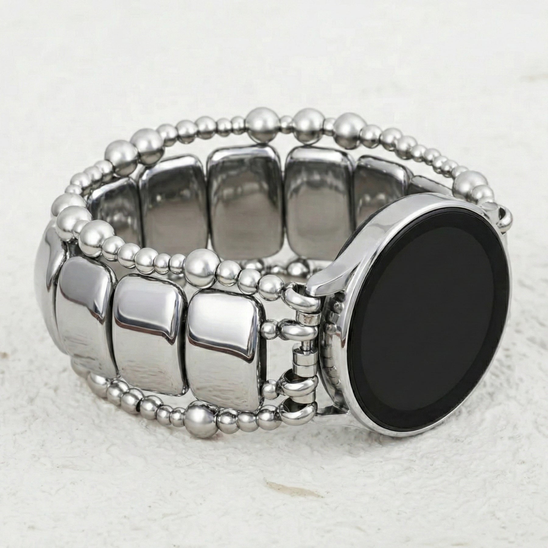 Pulseira Platinum Noir Stretch para Samsung Galaxy Watch