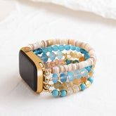 Pulseira elástica Apple Watch Seaside Glow
