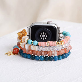 Pulseira elástica Apple Watch Tropical Tide