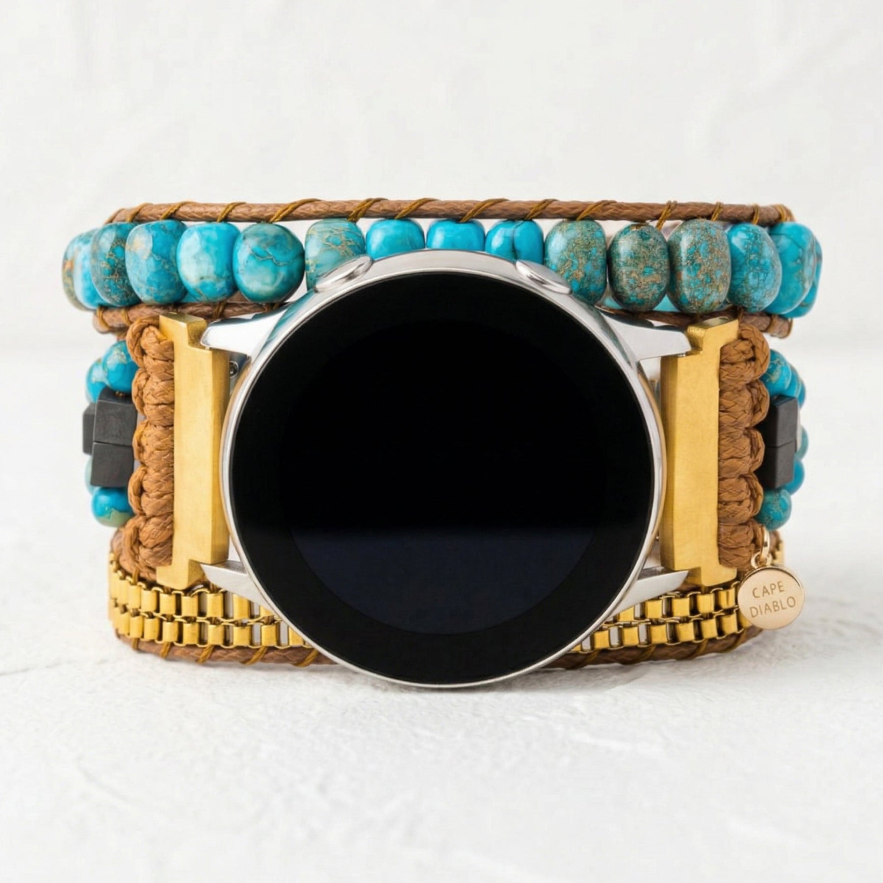 Pulseira Samsung Galaxy Watch Energia Calmante Turquesa