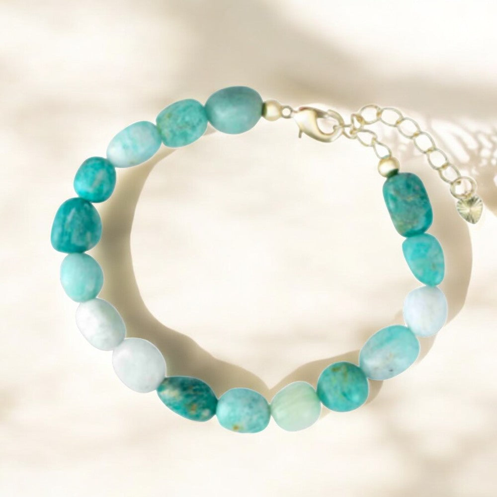 Pulseira Marinha de Amazonite