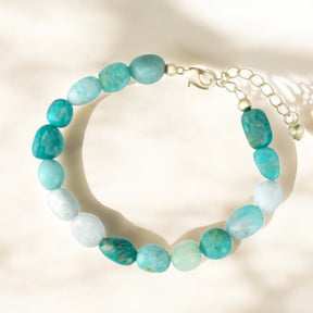 Pulseira Marinha de Amazonite