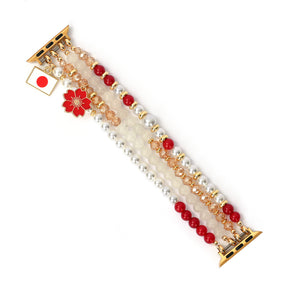 Pulseira elástica Japan Sakura Bloom para Apple Watch