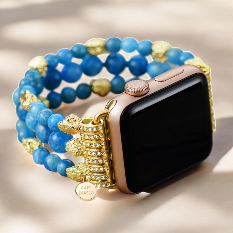 Pulseira Apatite Gleam Stretch para Apple Watch