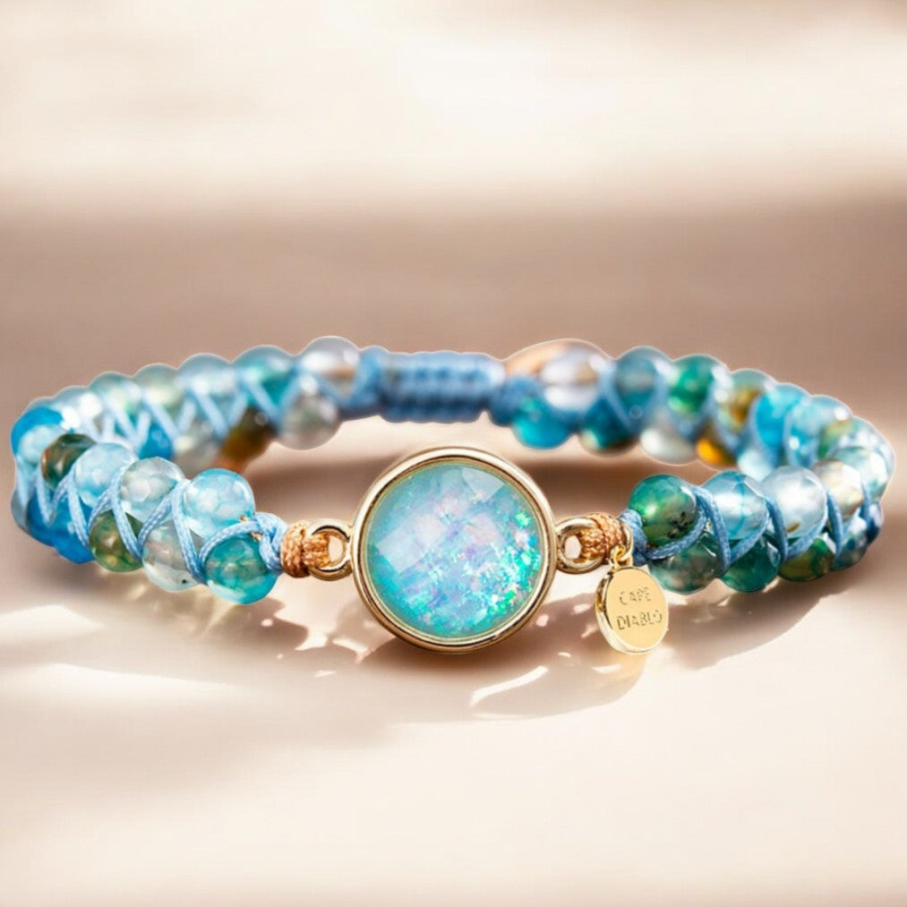 Pulseira de Proteção Aqua Pura Opal