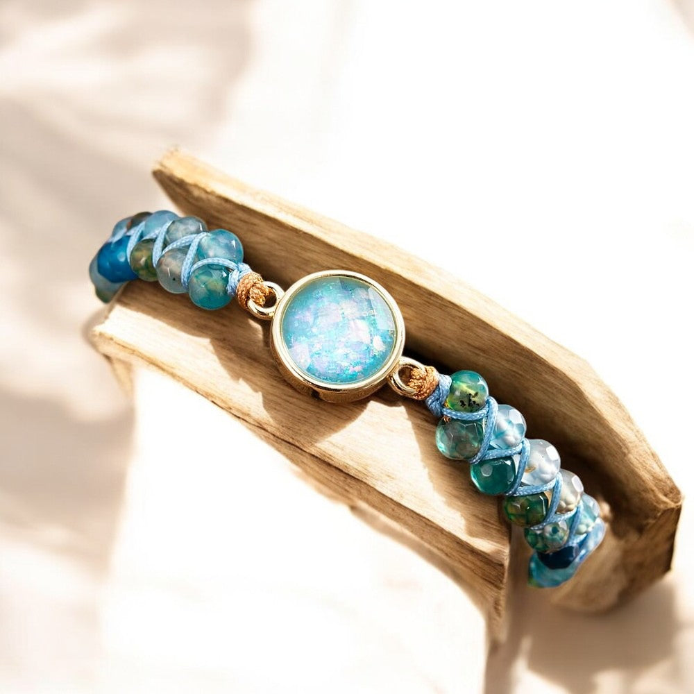 Pulseira Aqua Pura Opal Protection