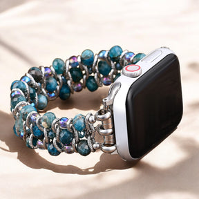 Correia Trançada Apatite Azure para Apple Watch