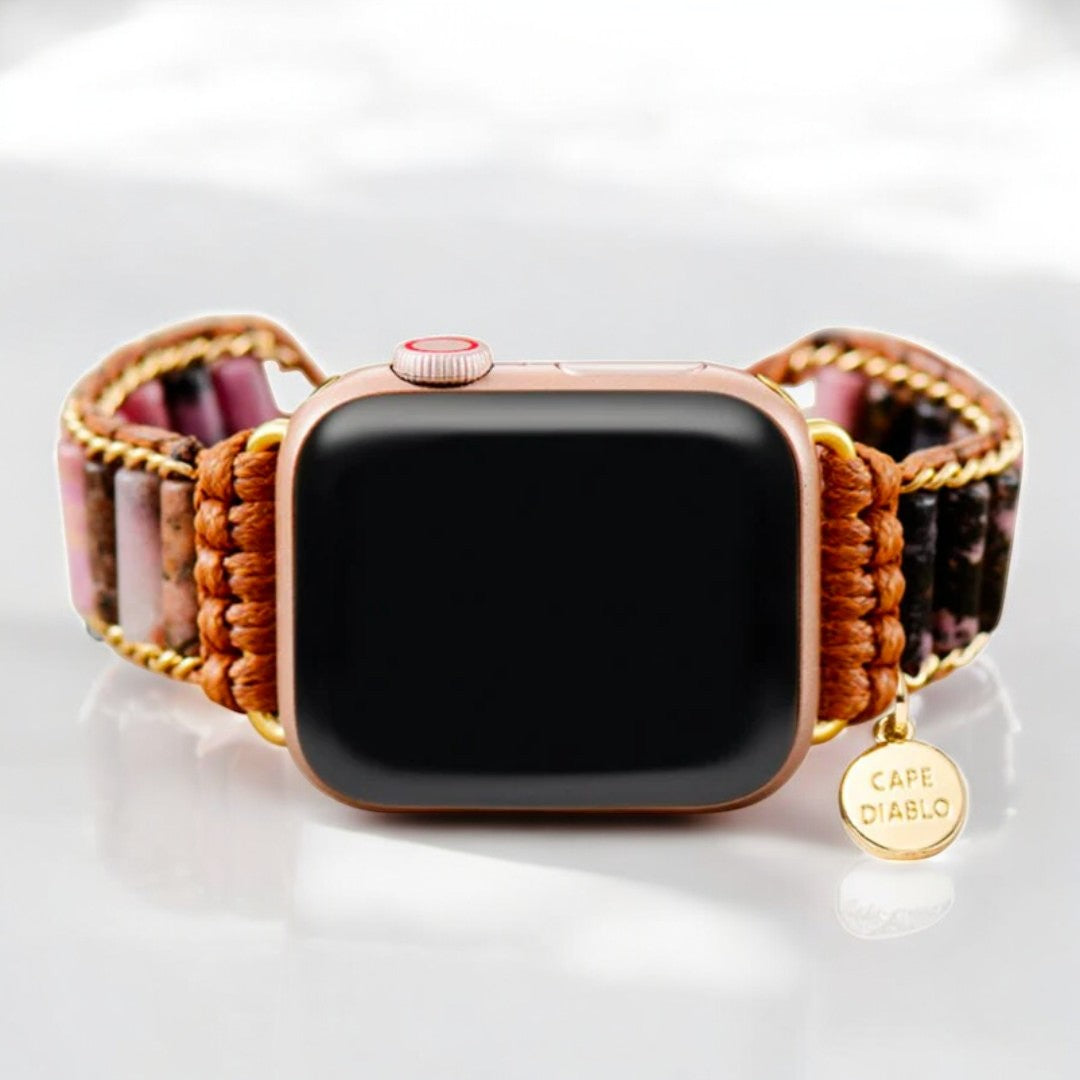 Pulseira Blooming Rhodonite para Apple Watch
