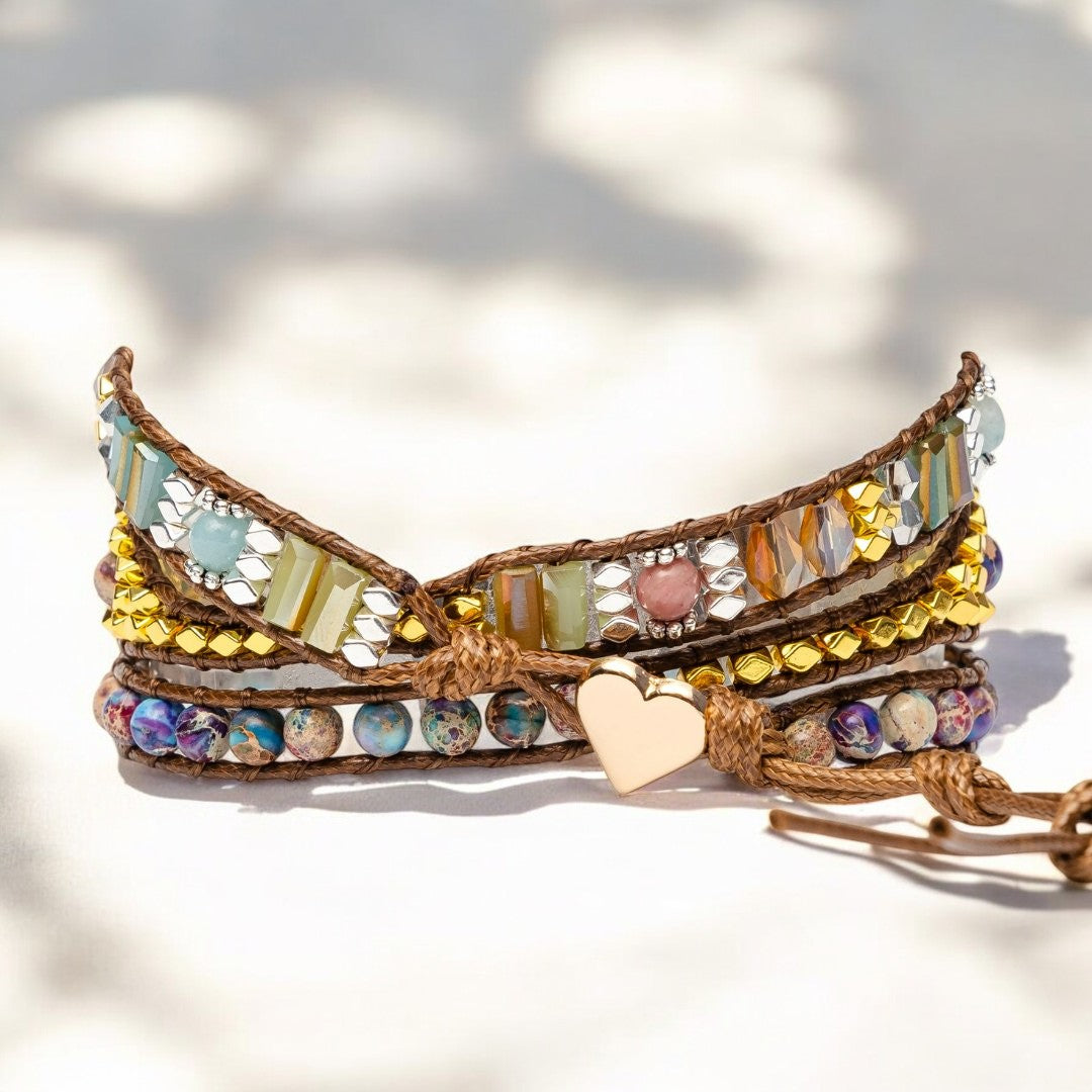Pulseira Bohemian Heart para Apple Watch