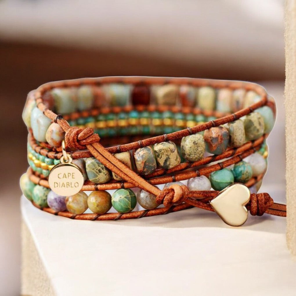 Pulseira tipo bracelete Bohemian Princess Wrap