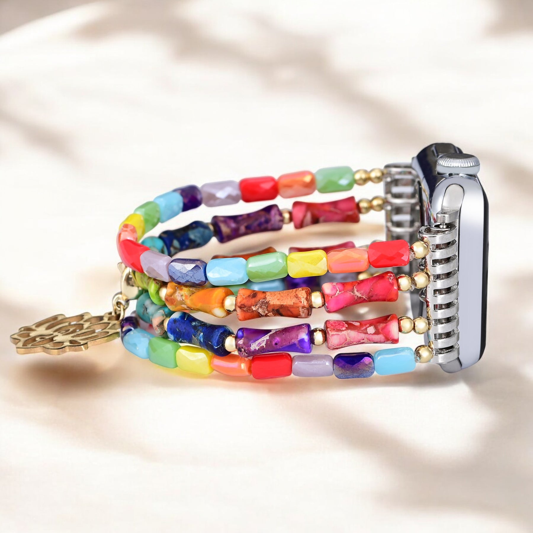 Pulseira Lotus Chakra Stretch para Apple Watch