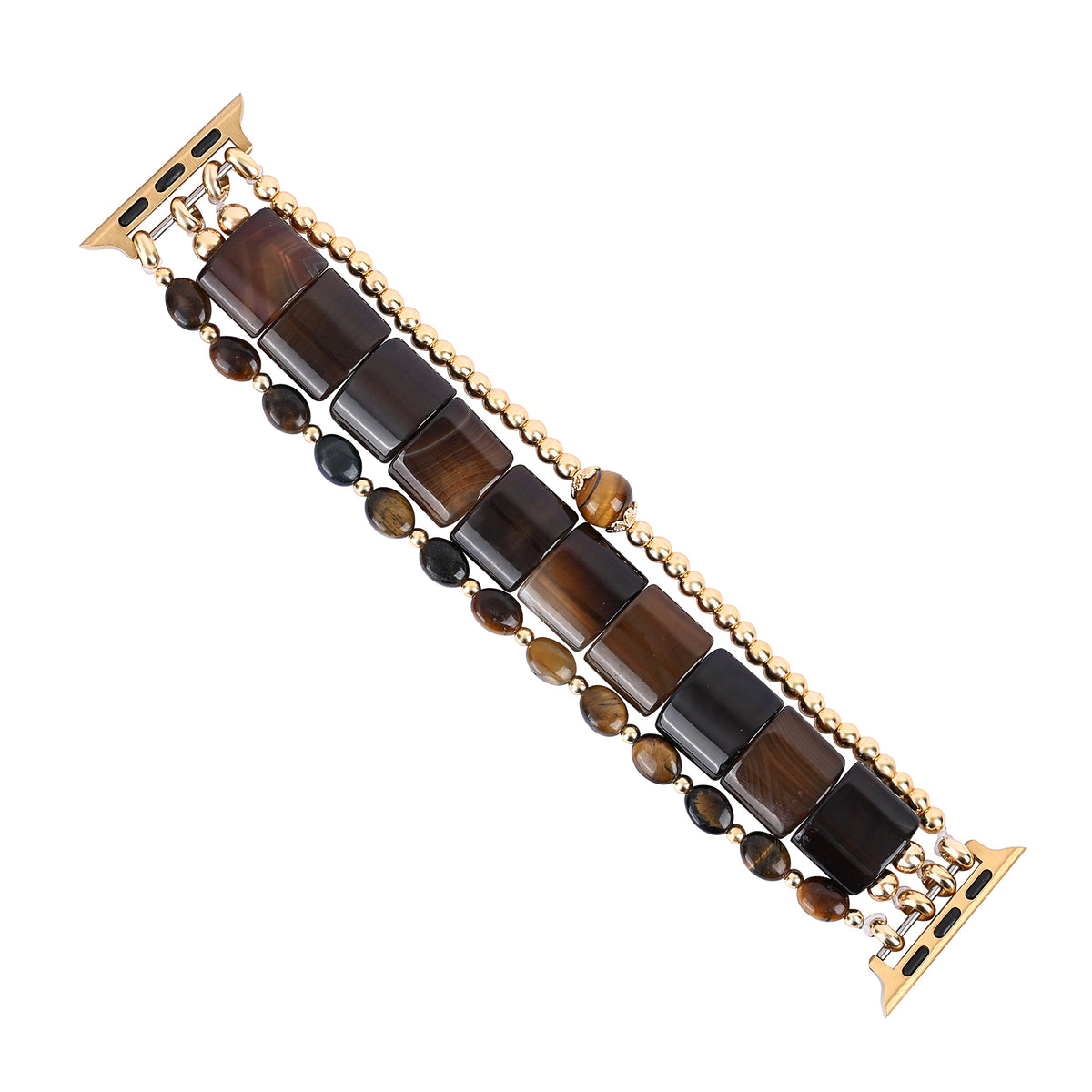 Pulseira elástica para Apple Watch Fierce Grace Tiger's Eye