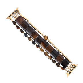 Pulseira elástica para Apple Watch Fierce Grace Tiger's Eye