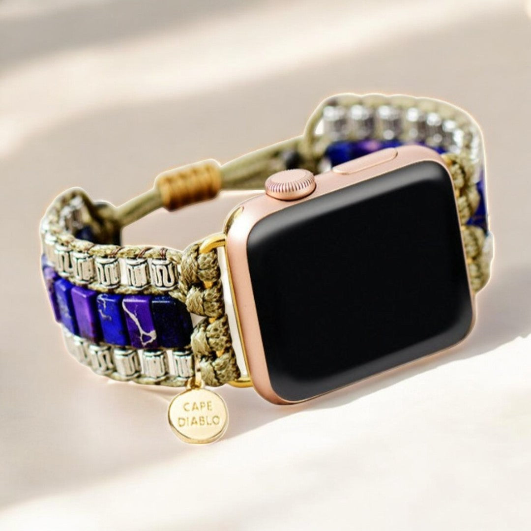 Pulseira para Apple Watch Divine Lapis Roxo