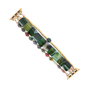 Pulseira elástica Wild Grace Agate para Apple Watch
