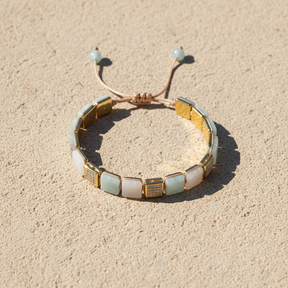 Pulseira de Amazonite para Homem