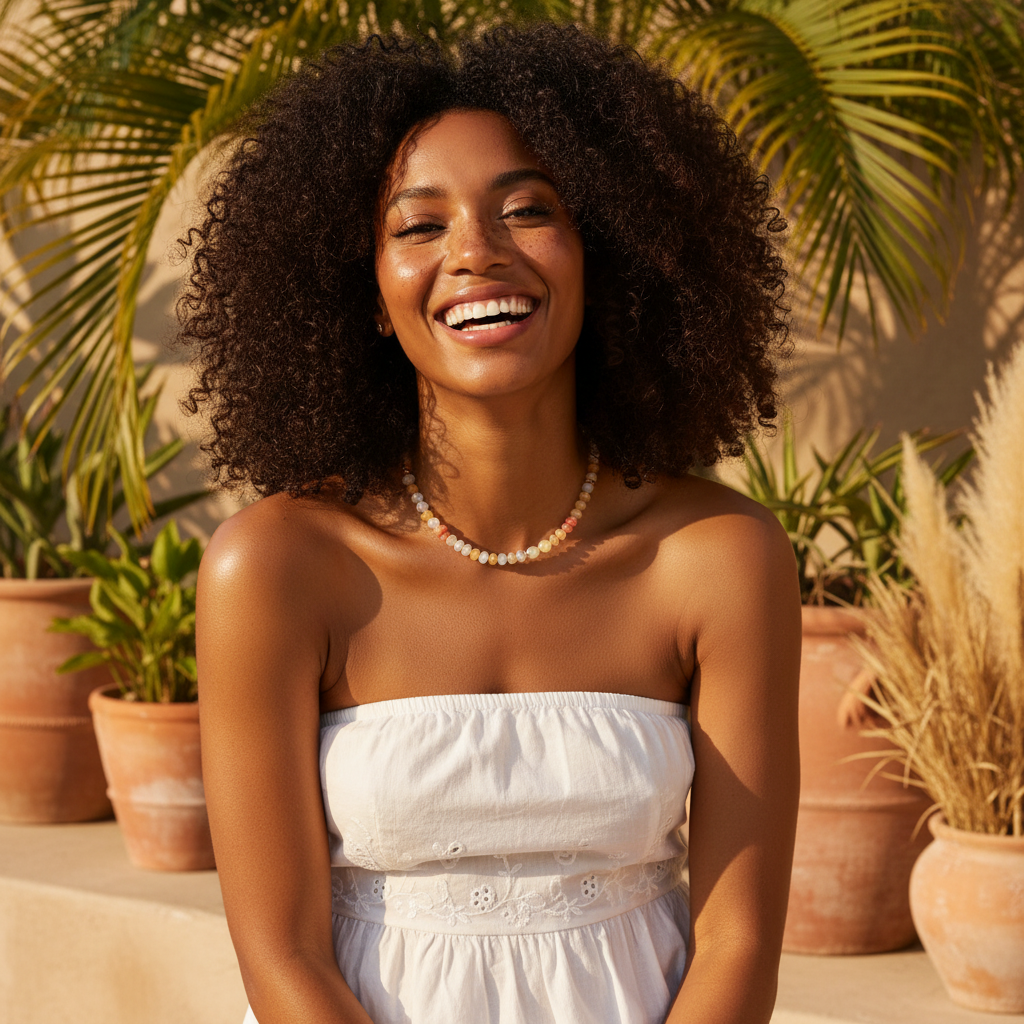 Colar Honey Glow