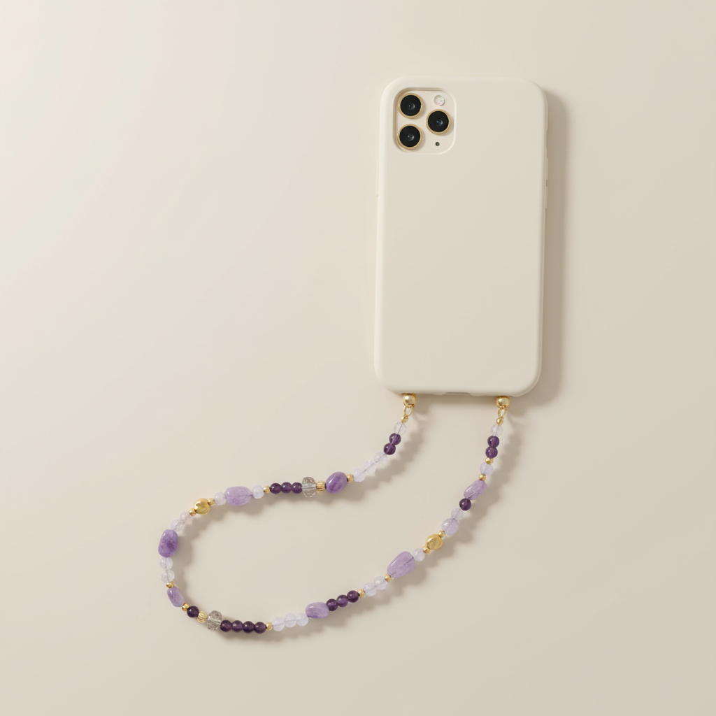 Corrente para telemóvel Amethyst Glow