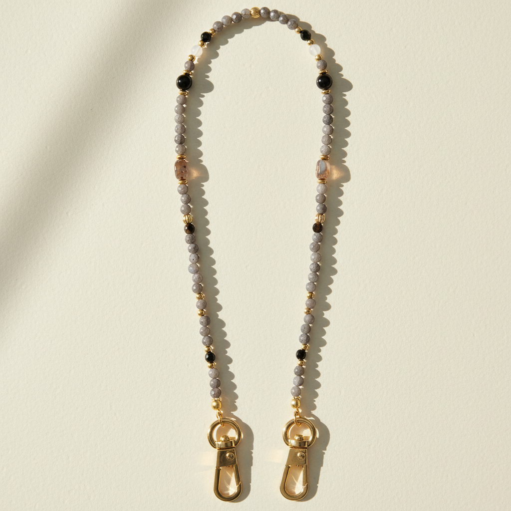 Corrente para telemóvel Gray Agate Balance