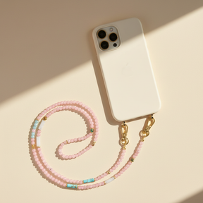 Corrente para telemóvel Pink Jade Serenity