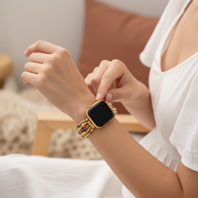 Pulseira Elástica Blush Bloom para Apple Watch