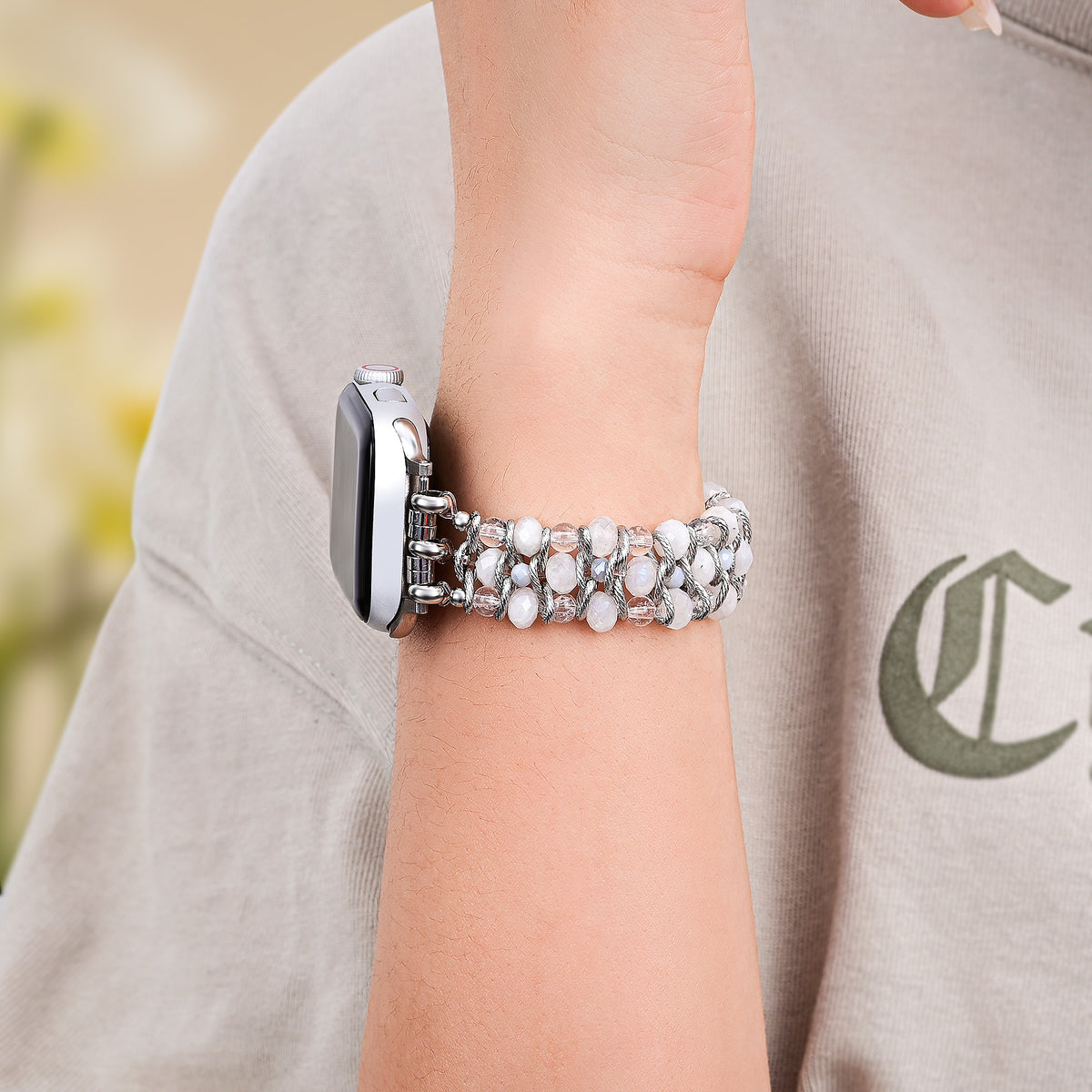 Pulseira Elástica Trançada Moon Mirage para Apple Watch