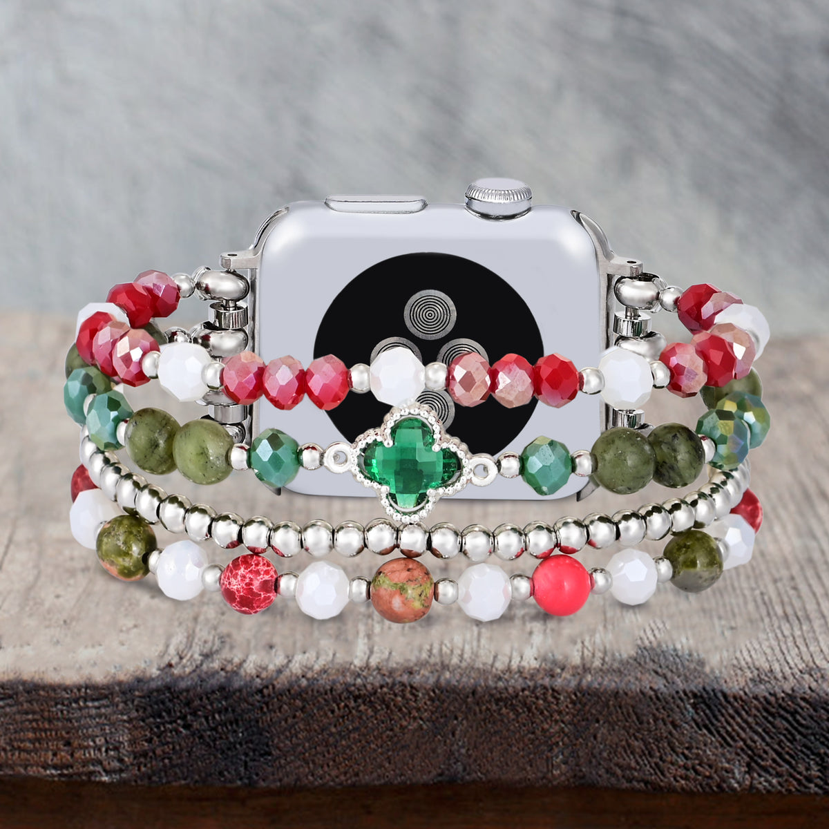 Correia Elástica Merry Filigree para Apple Watch