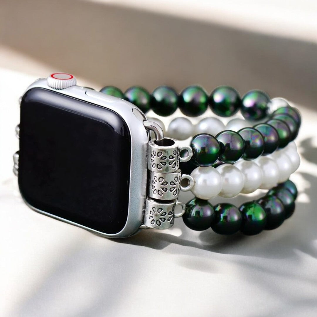 Pulseira elástica Galaxy Pearl para Apple Watch